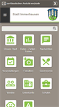 Mobile Screenshot of immenhausen.de